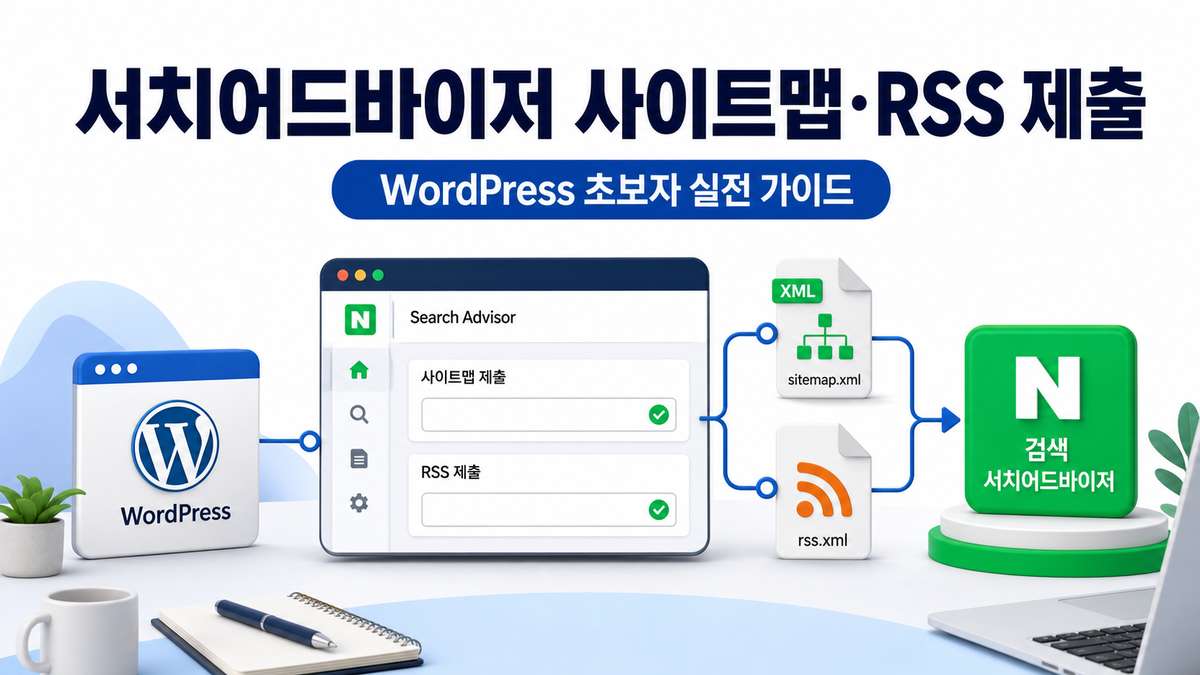 네이버 서치어드바이저 사이트맵·RSS 제출 절차
