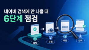 네이버 서치어드바이저에 등록했는데 검색되지 않는 이유와 6단계 점검법